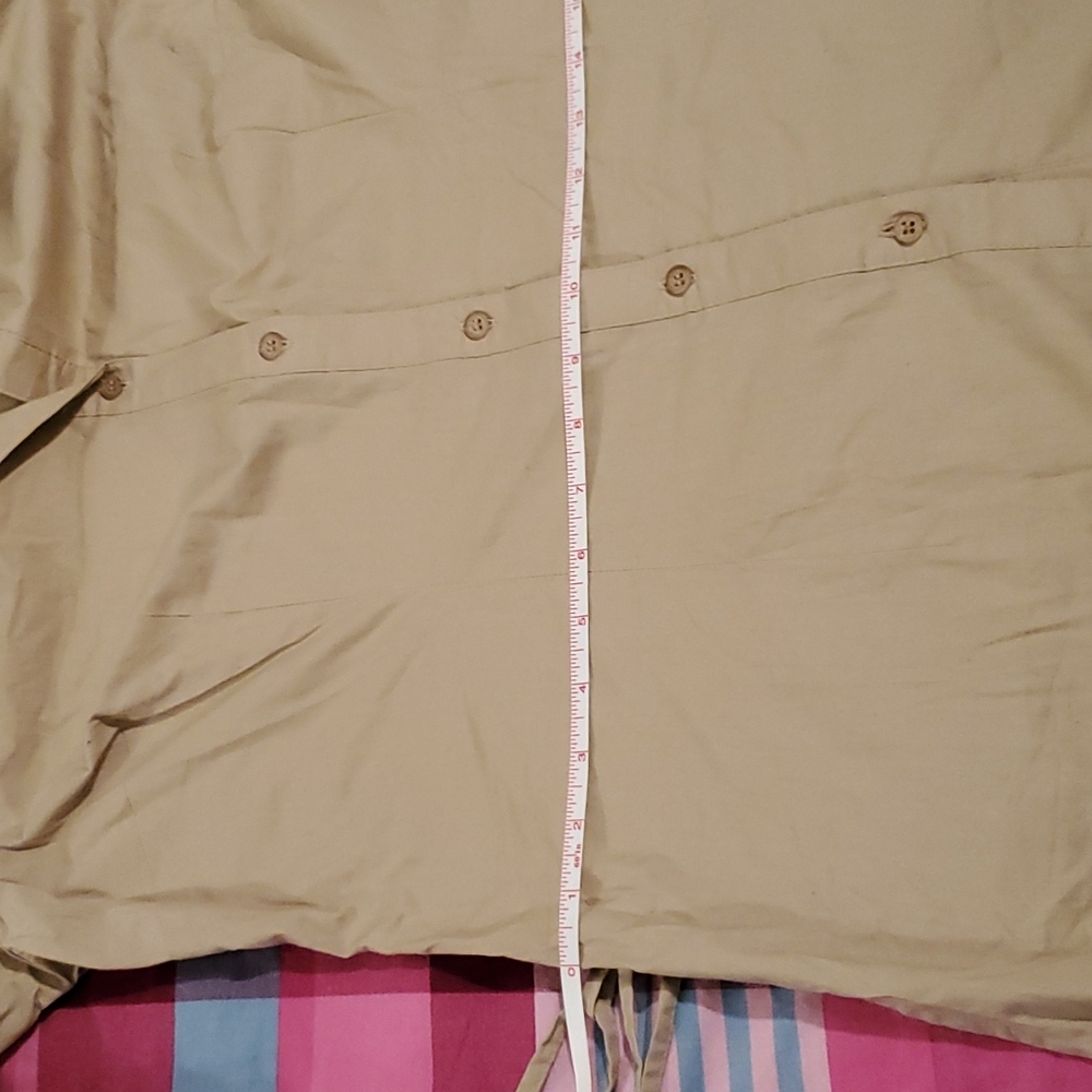 🍹10 for$20 ALC Stretch Beige 3/4 sleeve shirt with back draw string - Picture 8 of 9